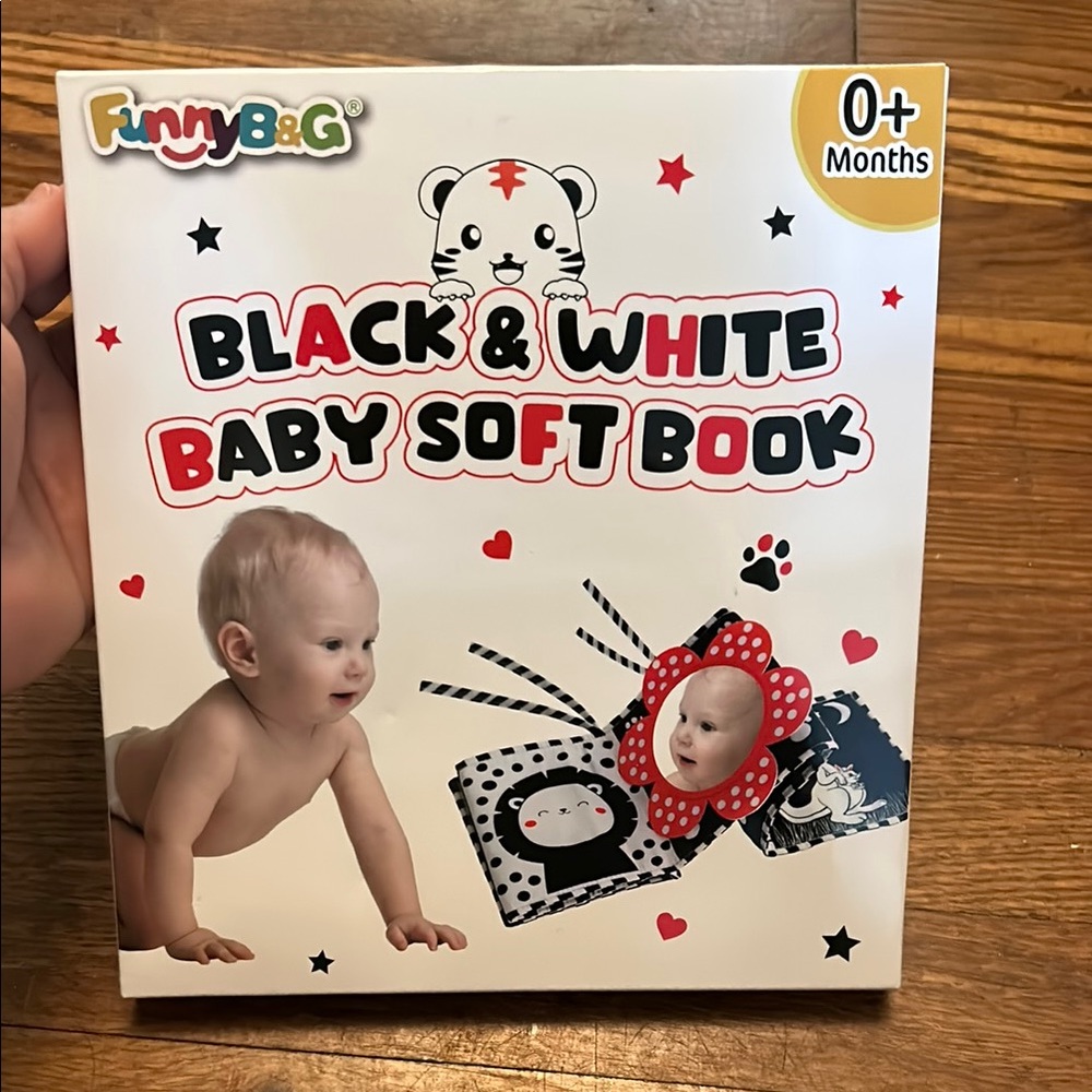 Black & White Baby Soft Book